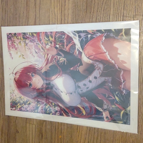 Anime girl art (AI generated??) - Picture 1 of 3